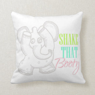 Schud die Booty Dansende Elephant Pillow Kussen