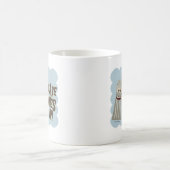 Schud dingen op zout peper eten vrienden koffiemok (Center)