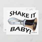 Schud het Baby! Briefkaart (Voorkant / Achterkant)