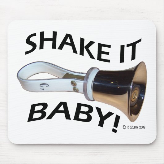 Schud het Baby! Muismat (Voorkant)