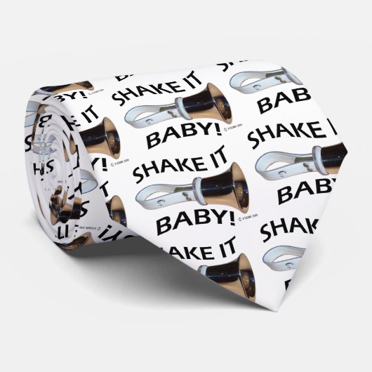Schud het Baby! Stropdas (Opgerold)