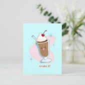 Schud het! briefkaart (Staand voorkant)