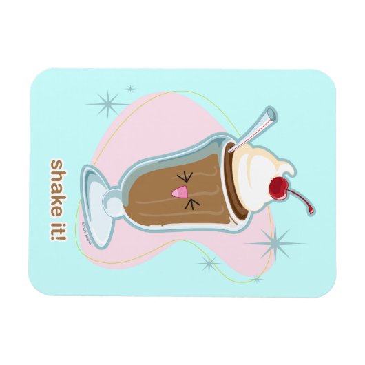 Schud het! magneet (Horizontaal)