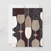 Schud het op met uitnodiging van Cocktails Party (Voorkant)