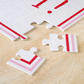 Schud het! Roze aardbei Ice Cream Milkshake Legpuzzel (Zijkant)