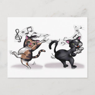 Schud je boek briefkaart