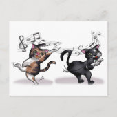 Schud je boek briefkaart (Voorkant)