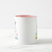 Schud je katoenstaart broodrooster paasbundel Naam Mok (Midden)