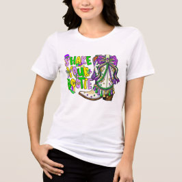 Schud je kont Mardi Gras T-shirt – Leuke carnavals