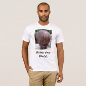Schud je lach, schud je boekje! t-shirt (Voorkant volledig)