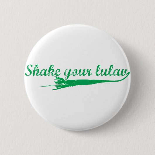 Schud je Lulav Ronde Button 5,7 Cm (Voorkant)