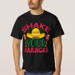 Schud je Maracas Cinco De Mayo T-shirt
