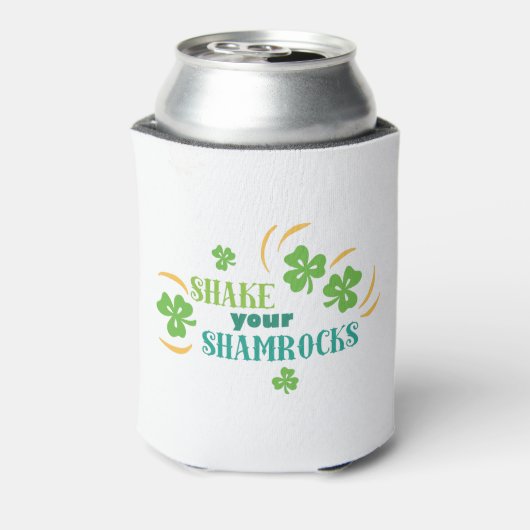 Schud je Shamrocks Blikjeskoeler (Blikje Achterkant)