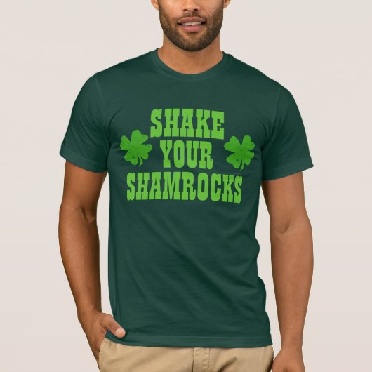 Schud je Shamrocks T-shirt (Voorkant)