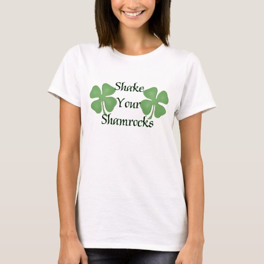 Schud je Shamrocks T-shirt (Voorkant)