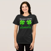 Schud je Shamrocks Tri-Blend Shirt (Voorkant volledig)