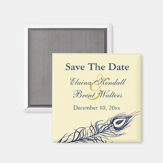 Schud je staartoppervlakken met de datum magneet (Voorkant / Achterkant)