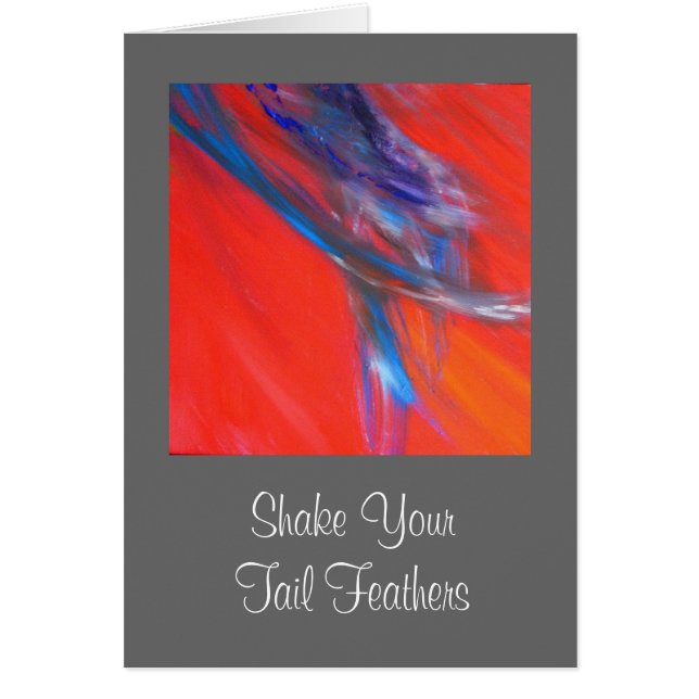 Schud je staartveren (Voorkant)