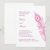 Schud je staartveren repetitie Dinner 2 Kaart (Voorkant / Achterkant)