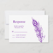 Schud je staartveren RSVP 2 Kaartje (Voorkant)