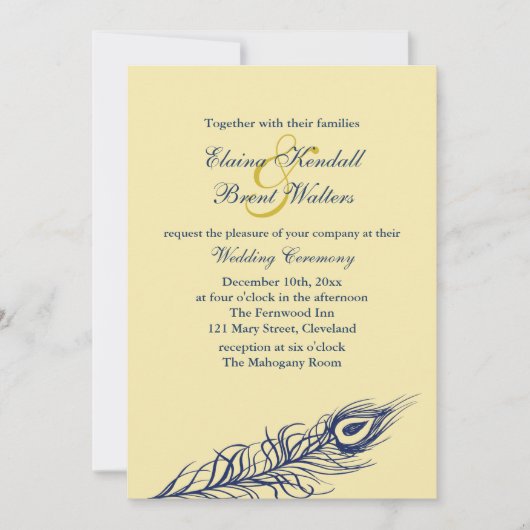 Schud je staartveren Weddenschap geel Kaart (Voorkant)