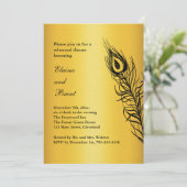 Schud je staartwetsen repetitief dinaal goud kaart (Staand voorkant)