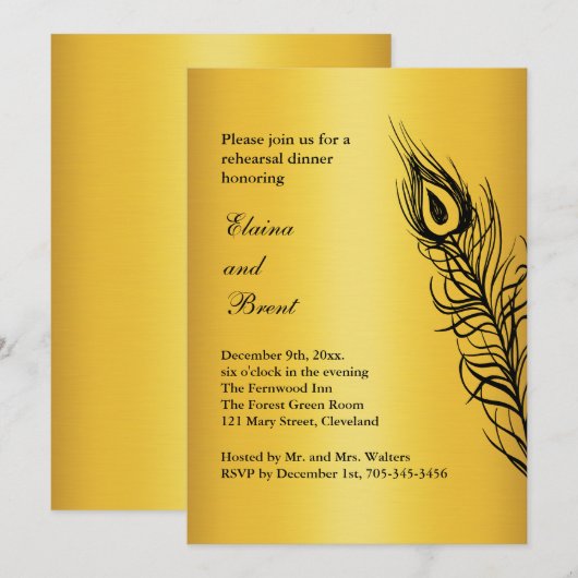 Schud je staartwetsen repetitief dinaal goud kaart (Voorkant / Achterkant)