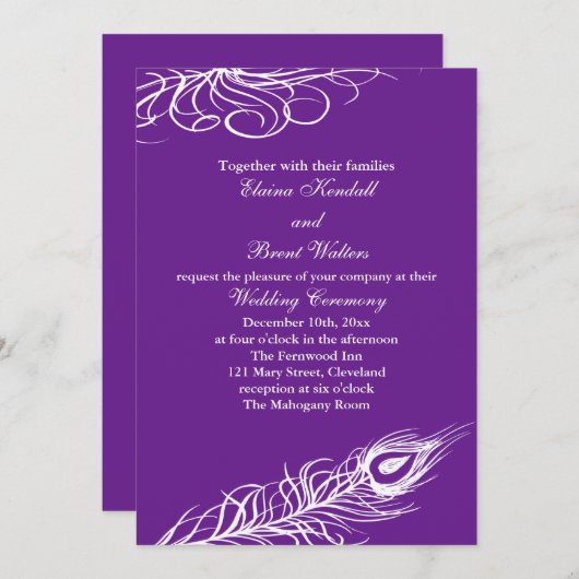 Schud je Tail Feathers Weddenschap-viool Kaart (Voorkant / Achterkant)