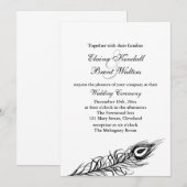 Schud je Tail Feathers Weddenschap wit Kaart (Voorkant / Achterkant)