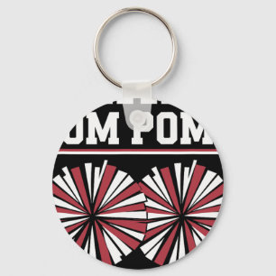 Schud Pom Poms Niet Drama Cheerleader Grappige Che Sleutelhanger