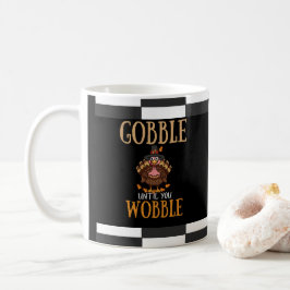 Schud tot je een rare Thanksgiving laat wiebelen Koffiemok