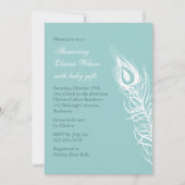 Schud uw Baby shower van de Veer van de Taart (tur Kaart (Voorkant)