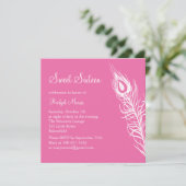 Schud uw staarteveren op de dag van de geboorte (f kaart (Staand voorkant)