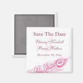 Schud uw staartoppervlakken met sparen de datum (f magneet (Voorkant / Achterkant)