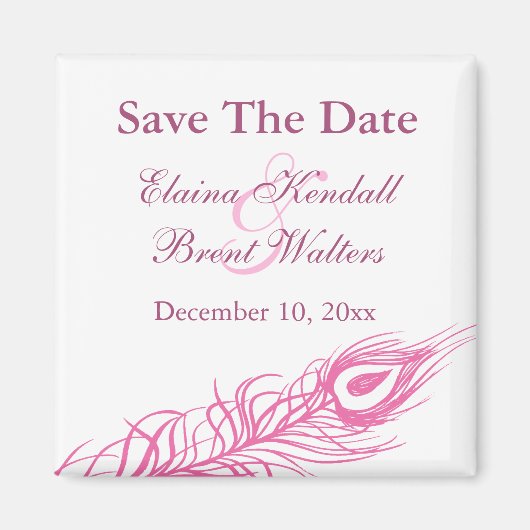 Schud uw staartoppervlakken met sparen de datum (f magneet (Voorkant)