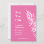 Schud uw staartoppervlakken Save the Date 1 (fuchs (Voorkant)