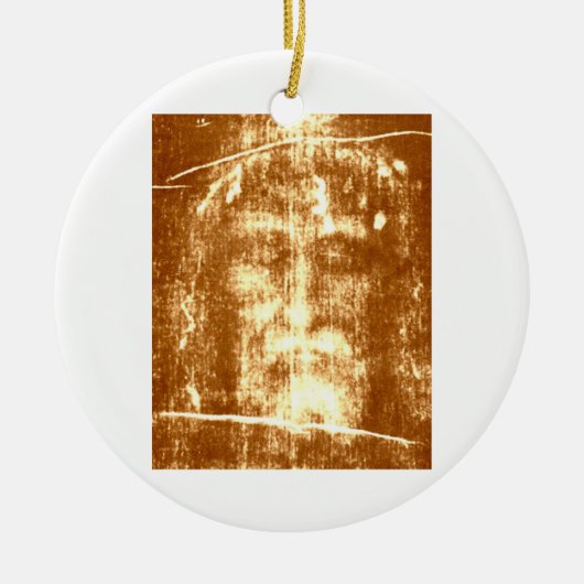 SCHUD VAN TURIN KERAMISCH ORNAMENT (Voorkant)