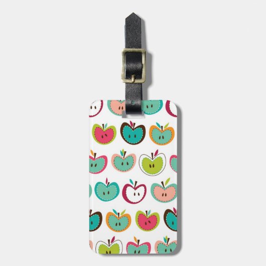 Schudappelpatroon Bagagelabel (Voorkant verticaal)