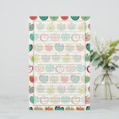 Schudappelpatroon Briefpapier (Staand voorkant)