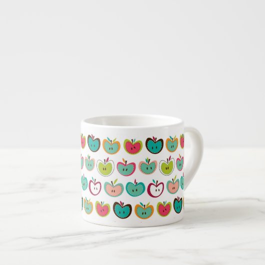 Schudappelpatroon Espresso Kop (Voorkant rechts)