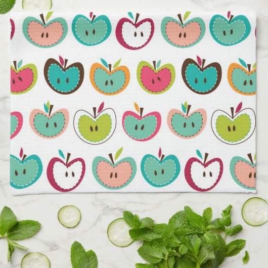 Schudappelpatroon Theedoek (Gevouwen)