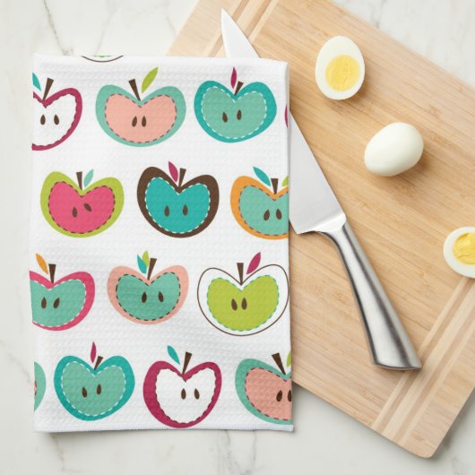 Schudappelpatroon Theedoek (Quarter Fold)
