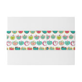 Schudappelpatroon Uitnodigingen Wikkel (Achterkant Voorbeeld)