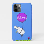 Schudballon cartoon humor illustratie Case-Mate iPhone case (Achterkant)