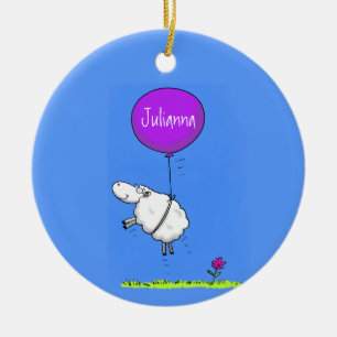 Schudballon cartoon humor illustratie keramisch ornament