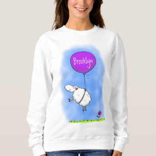 Schudballon cartoon humor illustratie trui