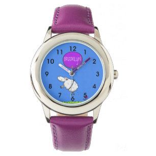 Schudballon cartoon humor illustratie watc horloge