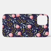 Schudbloemen naadloos patroon Case-Mate iPhone case (Achterkant (horizontaal))