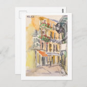 Schudboekpagina's. Málaga m33 Briefkaart (Voorkant / Achterkant)