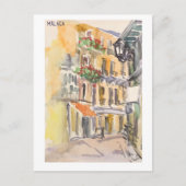 Schudboekpagina's. Málaga m33 Briefkaart (Voorkant)